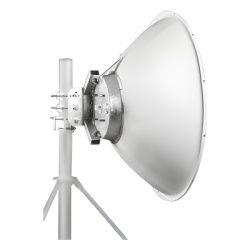 JIROUS JRMA0-1200-10/11 Antena altamente direccional / 4 ft / Para radio B11 / 41 dBi / Conector guia de onda / 10.1-11.7 GHz / Diametro1.2 m