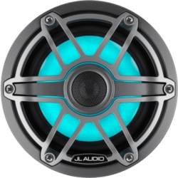 JL AUDIO 10-03092-00 Bocinas Náuticas JL Audio M6 / 6.5" / Coaxial / LED Transflective / Rejilla Deportiva de Titanio / 75 W RMS / 4 Ω
