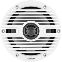 JL AUDIO 10-03193-00 Altavoces náuticos Clarion® CMS 6.5" / 30 W RMS / 4 Ohmios / 87 dB / 55 Hz-20 KHz / RGB LED / Blanco y Negro Clásico