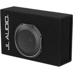 JL AUDIO 10-03255-00 Subwoofer Amplificado / Caja Sellada PowerWedge / Driver TW1 12″ / Amplificador Integrado 400 W RMS / Impedancia Nominal 0.25 Ω / Cono de Polipropileno Relleno de Minerales / Dimensiones 343 x 533 x 168 mm (13.5 x 21 x 6.625 in) /