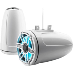 JL AUDIO 10-03276-00 Bocinas Cerradas para Torre / 7.7" / Coaxial Cerrado / 100 W RMS / 4 Ω / 45 Hz - 25 kHz / Sensibilidad 91 dB / Iluminación LED Transflective™ / Blanco Clásico