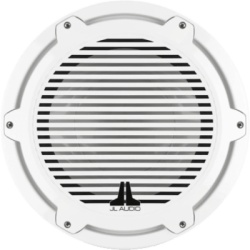 JL AUDIO 10-03285-00 Subwoofer Náutico 12" (304.8 mm) / Rejilla Clásica Blanca / Deflector Infinito / 600 W RMS / Impedancia 4 Ω / Sensibilidad 86.7 dB / Bobina de Voz 4" (102 mm) / Cono de Polipropileno Relleno de Mica / Diámetro 356 mm (