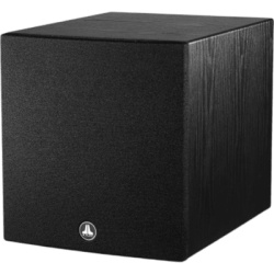 JL AUDIO 10-03314-00 Subwoofer Activo con Amplificador Integrado / Driver 10" (254 mm) / Potencia 750 W RMS / Carcasa Sellada / Respuesta de Frecuencia 25-118 Hz / Filtro Paso Bajo 24 dB/octava / Fase Variable 0-280° / Acabado Negro Ceniza