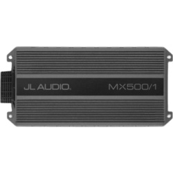JL AUDIO 10-03325-00 Amplificador Monobloque para Aplicaciones Náuticas y Deportes de Motor / 500 W RMS a 2 Ω / Clase D / IPX7 / Dimensiones 45 mm (1.77 in) x 237 mm (9.33 in) x 115 mm (4.50 in) / Peso 1.44 kg (3.18 lb) / Voltaje 11-15 VDC / Filtro