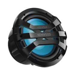 JVC KENWOOD XM1041BL Subwoofer excelon motorsport de 10" fabricado en rejilla color negro cuenta con iluminacion Led ajustable via RF