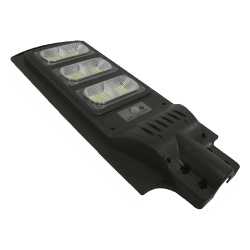 JWJ JALP-SOL01-120 Luminaria con Panel Solar y Sensor de Movimiento de 120 W/ Luz 6 500 K / Dimensiones 625 x 240 mm / Angulo de Luz 120°.