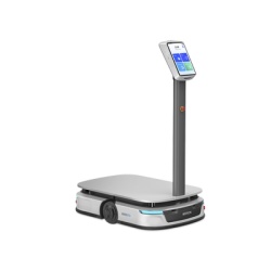 KEENON S100LS Robot de Transporte Industrial / Capacidad 100+ kg / Autonomia 8 Horas / Velocidad 1 m/s / Bateria Intercambiable / Navegacion LiDAR + Vision Estereo / 3 Paradas de Emergencia / Plug-and