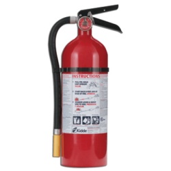 KIDDE PRO5MP Extintor Recargable de Polvo Quimico Seco | Fuegos Clase A B y C | Talleres y Garaje | Paquete con 6