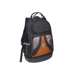 KLEIN TOOLS 554-21BP-14 Mochila para herramientas Tradesman Pro? de 36 8 cm en color negro con 39 bolsillos (No incluye herramientas).