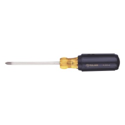 KLEIN TOOLS 603-4 Desarmadores Punta Phillips #2 con Barra Redonda (4" x 8-5/16").