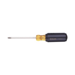 KLEIN TOOLS 603-4 Desarmadores Punta Phillips #2 con Barra Redonda (4" x 8-5/16").