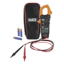KLEIN TOOLS CL-120 Amperimetro Digital de Gancho de Rango Automatico de 400 A CA.