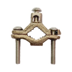 LINKEDPRO BY EPCOM LP-CTZ-114 Conector Tubo a Cable / Bronce 100% / Tubo hasta 1 1/4 in / Cable 4 AWG / Aterrizaje Torres TZ / Sin Soldadura