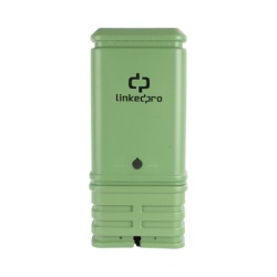 LINKEDPRO BY EPCOM LP-PHPE-CT Pedestal para Cajas de Empalme de Fibra Optica Tipo Cubo Color Verde con Bracket Estandar (No Incluye Caja de Empalme)
