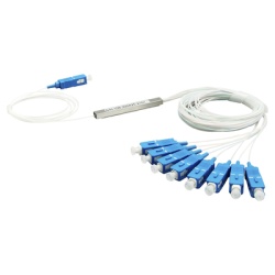 LINKEDPRO BY EPCOM LP-PLC-1X8UPC Splitter (Divisor Optico) tipo PLC de 1x8 conectores SC/UPC