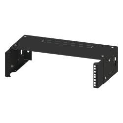 LINKEDPRO BY EPCOM LP-REP-1202.5 Rack Abierto de montaje en Pared de 19in Profundidad Ajustable (8" a 12") de 2.5 Unidades de rack con Capacidad de Crecimiento.