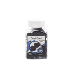 LINKEDPRO BY EPCOM LP-RJ45 Bote con 100 Protectores Anti-Polvo para Puerto RJ45 Color Negro