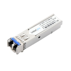 LINKEDPRO BY EPCOM LP-SFP-1G-SM-60 Transceptor Optico SFP (Mini-Gbic) / Monomodo 1310 nm / 1.25 Gbps / 1000BASE-EX / Conectores LC/UPC Duplex / DDM / Hasta 60 km