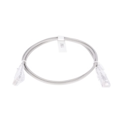 LINKEDPRO BY EPCOM LP-UT6-100-GY28 Cable de Parcheo Slim UTP Cat6 - 1 Metro (3.28 Pies) Gris Diametro Reducido (28 AWG)