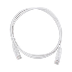 LINKEDPRO BY EPCOM LP-UT6-150-WH28 Cable de Parcheo Slim UTP Cat6 - 1.5 Metros (4.92 Pies) Blanco Diametro Reducido (28 AWG)