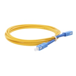LINKEDPRO BY EPCOM LPSM3SCUSCUS2 Jumper de Fibra Optica Monomodo SC/UPC-SC/UPC Simplex de 2 Metros (6.56 Pies) 3mm