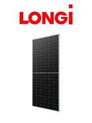 LONGI HYX2010001 Modulo solar LONGI HIMO 7 Bifacial - LR8-66HDG - 615W - Modulo Solar 615W / Bifacial / HALF CELL / Marco de aleacion de aluminio anodizado / 132 Celdas / Conector MC4 / Proteccion IP6