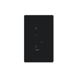 LUTRON CASETA WIRELESS PD10NXDBL Atenuador de pared inteligente Caseta Wireless PRO de 120 V para 250 W LED/CFL 1000 W incandescente/halogeno o 1000 VA MLV neutro opcional control con Pico y Smart Bri