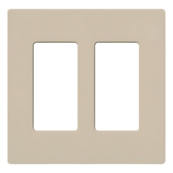 LUTRON ELECTRONICS SC2TP TAPA 2 ESPACIOS