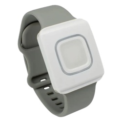 M2M SERVICES RE603P ALULA - Collar Panico Alula / Inalambrico / Tres IDs de Sensor / Montaje en Muneca Cuello Cinturon y Superficie