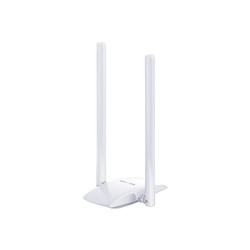 Mercusys MW300UH Adaptador Inalambrico N / Alta Ganancia de 300 Mbps 2.4 GHz / 2 antenas externas de 5 dBi