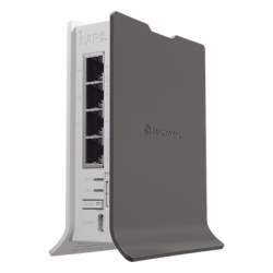 MIKROTIK L41G-2AXD&amp;FG621-EA Router LTE Wi-Fi 6 / 2.4 GHz 574 Mbps / 4 Puertos Gigabit / LTE Cat6 300 Mbps / CPU Dual Core 800 MHz / 256 MB RAM