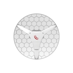 MIKROTIK RBLHG-5HPND (LHG HP5) Cliente de Alta Potencia en 5GHz 802.11 a/n con Antena de Rejilla de 24.5dBi