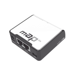 MIKROTIK RBMAP2N (mAP 2n) 2 Puertos Fast Ethernet 1 Puerto MicroUSB WiFi 2.4 GHz 802.11 b/g/n