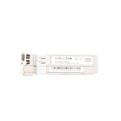 MIKROTIK S+85DLC03D Transceptor MiniGbic SFP+ 10G LC Duplex para fibra Multi Modo 300mts