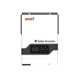 MUST PV182024LV Inversor / Cargador de 2 KW para Sistemas Tipo Isla a 24Vcd / 120Vca Onda Sinusoidal Pura con Controlador MPPT
