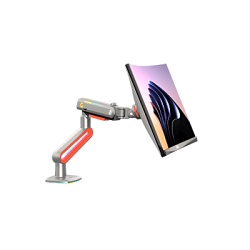 NB-EPCOM L60NB Montaje de Escritorio Ideal Para Monitores Gaming de 32"- 60" / Capacidad de Carga Maxima 20 Kg / Vesa 75 x 75 - 100 x 100 / Acero / Giro 360Â° / Color Carbon Mate con Cubierta Plastica