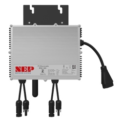 NEP BDM1000LV Microinversor 1 Kw 127 Vca WIFI IP67 Para 2 Modulos de Hasta 750 W