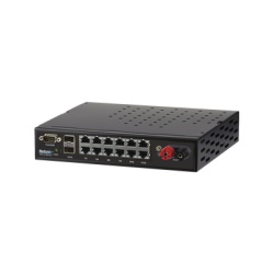 NETONIX WS12250DC Switch WISP PoE Administrable de 14 puertos (12 PoE Gigabit + 2 SFP) entrada de 9-72 Vcc