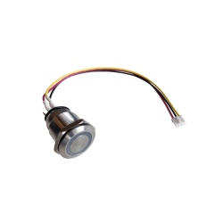 NEXMOSPHERE S-B90W43 Boton Acero Inoxidable IP65 19 mm/ Control LED Programmable / Cable 60 cm - Img 2