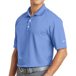 NIKE C373749S/F Playera Polo Dri-FIT color Azul para Hombre