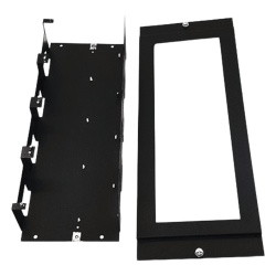 NOTIFIER CHS-4MB Chasis de segunda hilera con placa de revestimiento para montar modulos AA-30 LDM LCM LEM y RPT