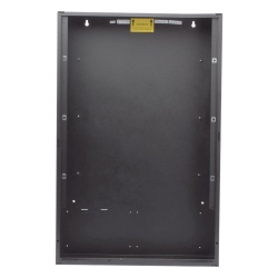 NOTIFIER SBB-C4 Caja posterior de 3 niveles para gabinete de panel contra incendio NOTIFIER acero calibre 16 color negro