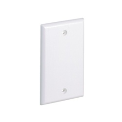 PANDUIT CPNIW Placa de Pared Ciega Universal Material ABS Color Blanco Mate