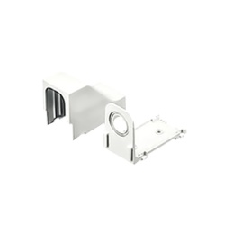 PANDUIT DCEFXWH-X Accesorio Para Techo Falso/Entrada Con Conexion Tuberia 1/2 a 1 In Compatible con Canaletas LD3 LD5 y LD10 Color Blanco