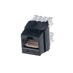 PANDUIT DRJ688TGBL Conector Jack RJ45 Cat6 de Repuesto Estilo 110 (De Impacto) Para Patch Panel DP de Panduit