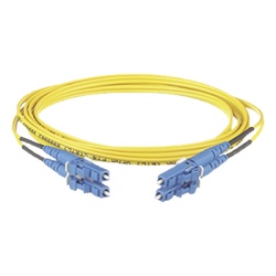 PANDUIT F92ERLNLNSNM015 Jumper de Fibra Optica Monomodo 9/125 OS2 LC-LC Duplex OFNR (Riser) Color Amarillo 15 Metros (49.21 Pies)