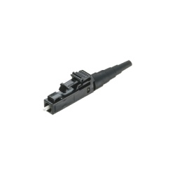PANDUIT FLCSMBLY Conector de Fibra Optica Multimodo OM2 OM3 y OM4 LC Simplex Pulido en Campo Color Negro