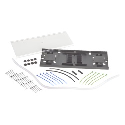 PANDUIT FST24S Charola de Empalme para Fibra Optica Para Proteccion de 24 Empalmes de Fusion o Mecanicos Compatible con los Paneles FMT o FMD