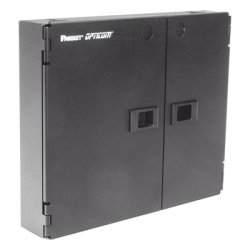 PANDUIT FWME2 Caja de Conexion de Fibra Optica Para Montaje en Pared Acepta 2 Placas FAP o FMP Hasta 48 Fibras Color Negro - Img 7