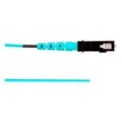 PANDUIT FX1BN3NNNSNM002 Pigtail de Fibra Optica SC Simplex Multimodo OM3 50/125 900um Color Aqua 2 Metros (6.56 Pies)